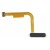 Fingerprint Sensor Flex Cable For Doogee S61 White By - Maxbhi Com