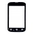 Replacement Front Glass For Micromax X853 White By - Maxbhi Com