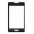 Replacement Front Glass For Lg Optimus L4 Ii E440 Black By - Maxbhi Com