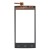 Touch Screen Digitizer For Rage Attitude 5 0 Black By - Maxbhi Com