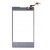 Touch Screen Digitizer For Lava Flair P1i White By - Maxbhi Com