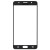 Replacement Front Glass For Samsung Galaxy On Max Black By - Maxbhi Com