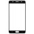 Replacement Front Glass For Samsung Galaxy On Max Black By - Maxbhi Com