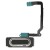 Fingerprint Sensor Flex Cable For Samsung Galaxy S5 Duos Smg900fd Black By - Maxbhi Com
