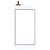 Touch Screen Digitizer For Comio S1 White By - Maxbhi Com