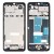 Lcd Frame Middle Chassis For Realme C33 2023 White By - Maxbhi Com
