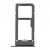 Sim Card Holder Tray For Samsung Galaxy Note 8 256gb Black - Maxbhi Com