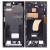 Lcd Frame Middle Chassis For Samsung Galaxy S23 Ultra Graphite By - Maxbhi Com