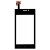 Touch Screen Digitizer For Intex Aqua Y2 Black By - Maxbhi Com