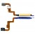 Fingerprint Sensor Flex Cable For Xiaomi Redmi Note 12 4g Gold By - Maxbhi Com