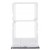 Sim Card Holder Tray For Xiaomi Mi 9t White - Maxbhi Com