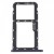 Sim Card Holder Tray For Zte Blade A52 Black - Maxbhi Com