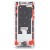 Lcd Frame Middle Chassis For Huawei Mate 50 Pro White By - Maxbhi Com