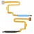 Fingerprint Sensor Flex Cable For Xiaomi Redmi Note 11s 5g Blue By - Maxbhi Com