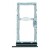 Sim Card Holder Tray For Lg V50s Thinq 5g Black - Maxbhi Com
