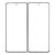 Replacement Front Glass For Honor Magic V Black By - Maxbhi Com