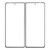 Replacement Front Glass For Honor Magic V White By - Maxbhi Com