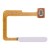 Fingerprint Sensor Flex Cable For Xiaomi Poco F5 5g White By - Maxbhi Com