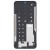 Lcd Frame Middle Chassis For Realme C2s White By - Maxbhi Com