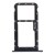 Sim Card Holder Tray For Zte Blade A71 Black - Maxbhi Com