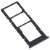 Sim Card Holder Tray For Tecno Camon 16 Pro Black - Maxbhi Com