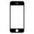 Replacement Front Glass For Apple Iphone 5 Black By - Maxbhi Com