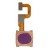 Fingerprint Sensor Flex Cable For Oppo A7x Purple By - Maxbhi Com