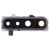 Camera Lens Glass with Frame for Realme 5 White