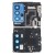 Camera Lens Glass With Frame For Motorola Edge 20 Pro Blue By - Maxbhi Com