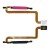 Fingerprint Sensor Flex Cable For Tmobile Revvl 6 Pro Grey By - Maxbhi Com