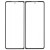 Replacement Front Glass For Samsung Galaxy Z Fold5 White By - Maxbhi Com