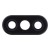 Camera Lens Glass with Frame for Xiaomi Redmi Y2 White