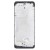 Lcd Frame Middle Chassis For Motorola Moto G32 Black By - Maxbhi Com