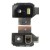 Camera Lens Glass with Frame for Nokia E7 Silver