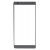 Replacement Front Glass For Sony Xperia Xz2 Silver By - Maxbhi Com