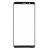 Replacement Front Glass For Vivo X20 Black By - Maxbhi Com