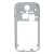 Middle Frame Ring Only For Samsung I9505 Galaxy S4 Brown By - Maxbhi Com