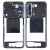 Middle Frame Ring Only For Realme X50m 5g Blue By - Maxbhi Com