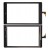 Touch Screen Digitizer For Lenovo Yoga Tablet 8 Black By - Maxbhi Com