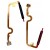 Fingerprint Sensor Flex Cable For Tecno Spark 9 Pro White By - Maxbhi Com