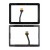 Touch Screen Digitizer For Samsung Galaxy Tab 2 10 1 P5113 Black By - Maxbhi Com