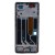Lcd Frame Middle Chassis For Realme 10 Pro Pluswhite By - Maxbhi Com