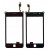 Touch Screen Digitizer For Samsung Z1 Red By - Maxbhi Com