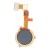 Fingerprint Sensor Flex Cable For Realme C21 Black By - Maxbhi Com