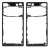 Middle Frame Ring Only For Sony Xperia Z5 Dual White By - Maxbhi Com