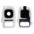 Camera Lens Glass With Frame For Samsung Galaxy S7 64gb White By - Maxbhi Com