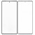 Replacement Front Glass For Vivo V29 5g Black By - Maxbhi Com
