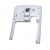 Middle Frame Ring Only For Lg G Pro 2 D837 Silver By - Maxbhi Com