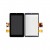 Lcd With Touch Screen For Asus Memo Pad Me172v Black By - Maxbhi Com