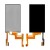 Lcd With Touch Screen For Htc One E8 Black By - Maxbhi Com